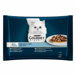 Purina Gourmet Perle Chat Duo De La Mer 4 X 85 G