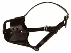 Zolux Muselière Policière En Cuir T5