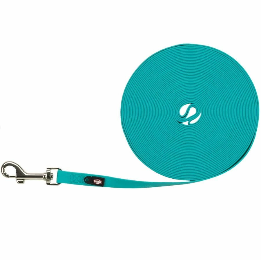 Trixie Laisse à Pister Turquoise 10 M / 13 Mm