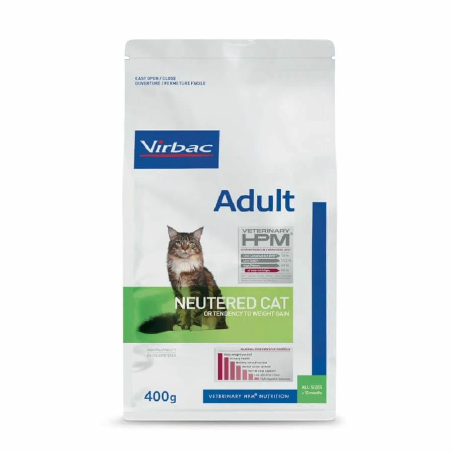 Virbac Veterinary HPM Adult Neutered Cat 400 Grs