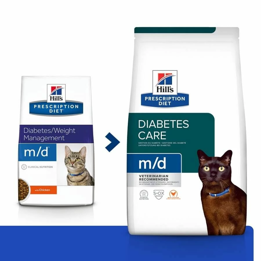Hill's Prescription Diet Feline M/D 1.5 Kg – Image 7