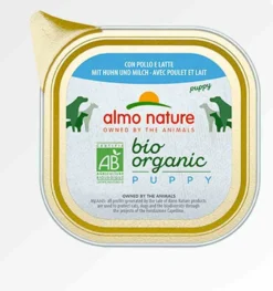 Almo Nature Chiot Bio Maintenance Poulet Lait 32 X 100 G