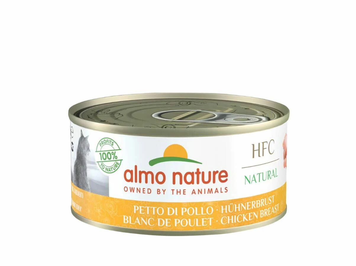 Almo Nature Chat HFC Natural Blanc Poulet 24 X 150 G
