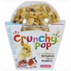 Zolux Crunchy Pop Banane Rongeurs 63 G