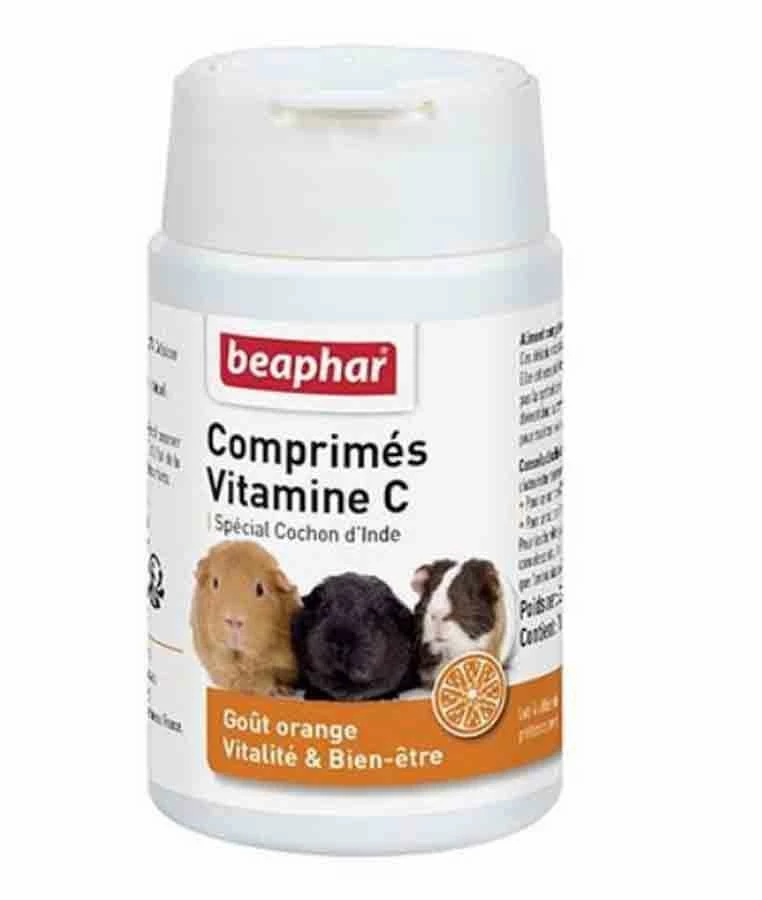 Beaphar Comprimés De Vitamine C Cobaye 100 Cps