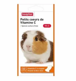 Beaphar Petits Coeurs De Vitamine C Cochon D'inde 150 Cps