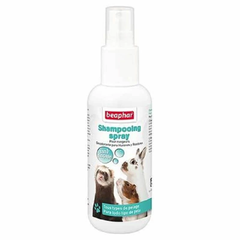 Beaphar Shampooing Spray Sans Rinçage Pour Rongeurs 150 Ml