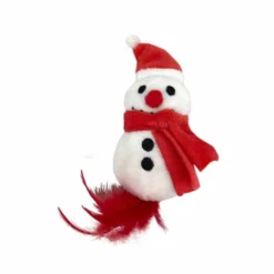 Bubimex Noël Bonhomme De Neige En Peluche Chat 13 Cm