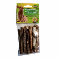 Bubimex Rondin De Bouleau à Ronger X10