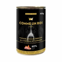 Comme Un Roi Chien Pâtée Poisson 6 X 400 G