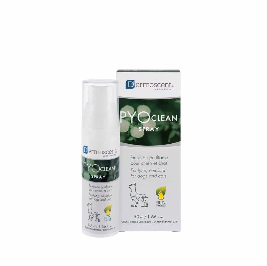 Dermoscent PYOClean Spray Pour Chat Et Chien 50 Ml