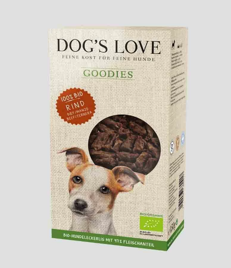 Dog's Love Friandises Sans Céréales Boeuf 150 G