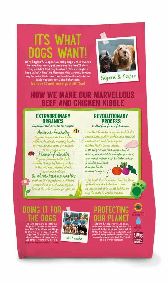 Edgard & Cooper BIO Boeuf & Poulet Frais Chien Adult 7 Kg – Image 2