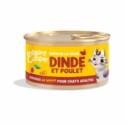 Edgard & Cooper Dinde & Poulet Chat 18 X 85 G
