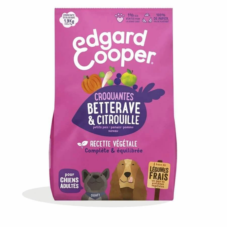 Edgard & Cooper Croustillantes Betterave & Citrouille Chien 1 Kg