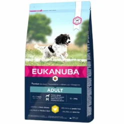 Eukanuba Chien Active Adult Moyenne Race Au Poulet 15 Kg
