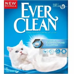 Ever Clean Litière Extra Agglomérante Sans Parfum 6 L