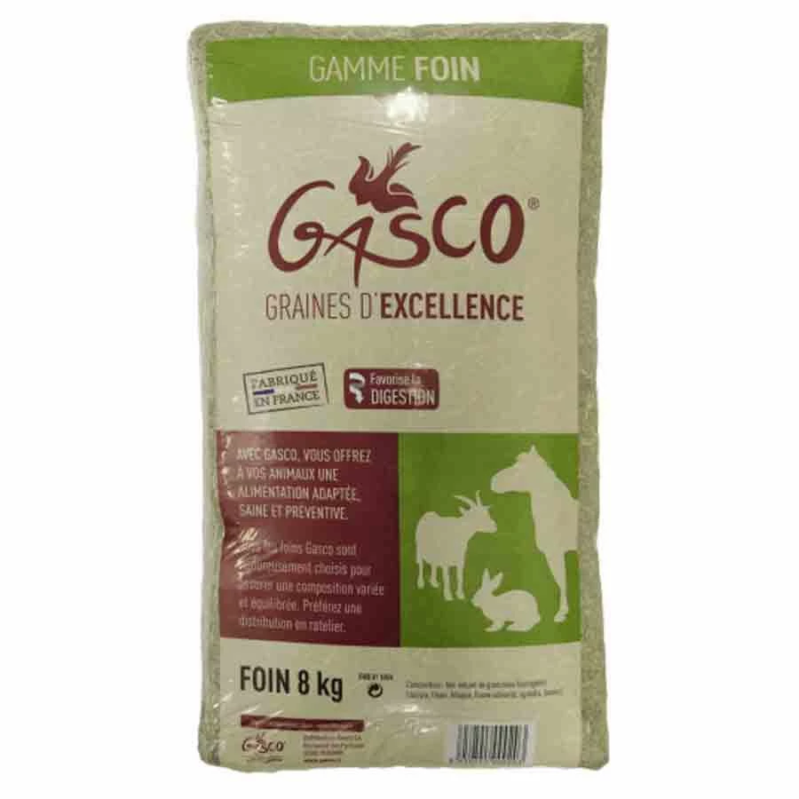 Gasco Foin Naturel Alimentation Pour Rongeurs 8 Kg
