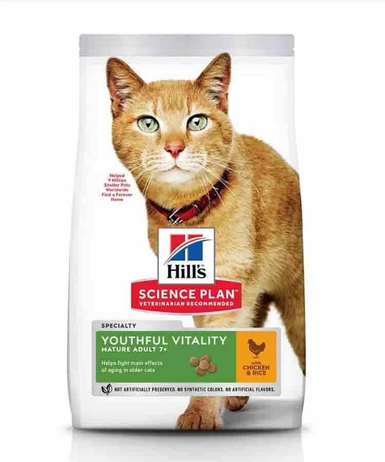 Hill's Science Plan Feline Senior Vitality Poulet 7 Kg