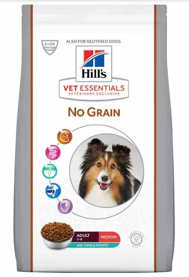 Hill's Science Plan VetEssentials Canine Adult Medium No Grain Thon & Pommes De Terre 10 Kg – Image 2