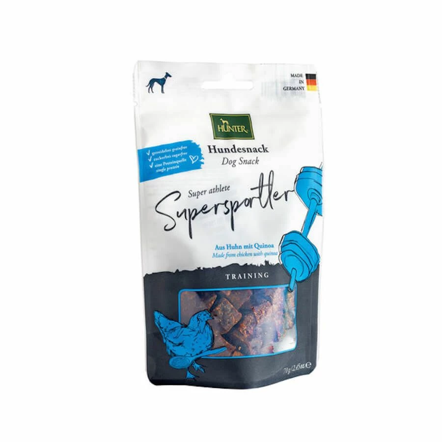 Hunter Friandises Training "Super Athlète" Au Poulet 70 G