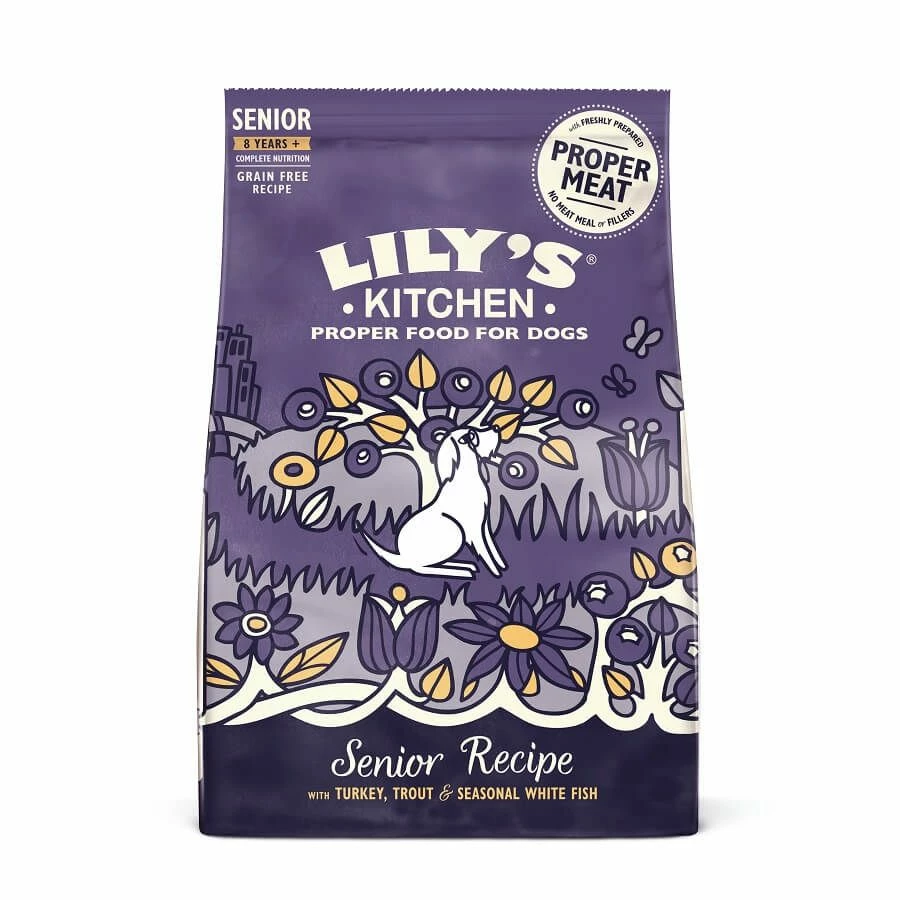 Lily's Kitchen Lily's Kitchen Saumon Et Truite Sans Gluten Chien Senior 7 Kg