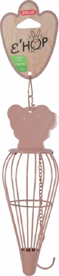 Zolux Ratelier Ehop Carotte Rose Pour Rongeurs