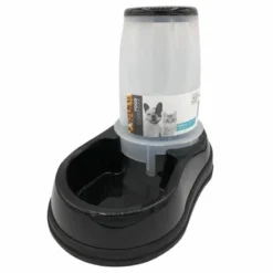 M-Pets Distributeur De Croquettes Noir 1500 Ml