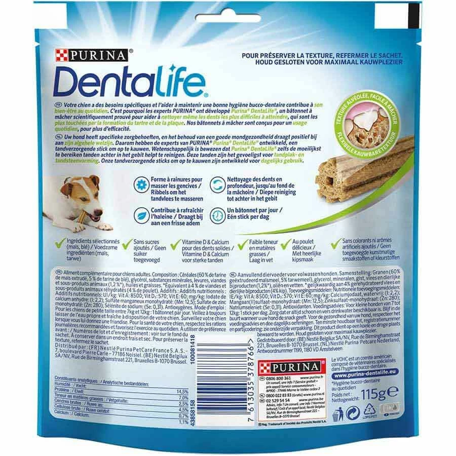Purina DentaLife Stick Chien Mini 7 Bâtonnets – Image 2