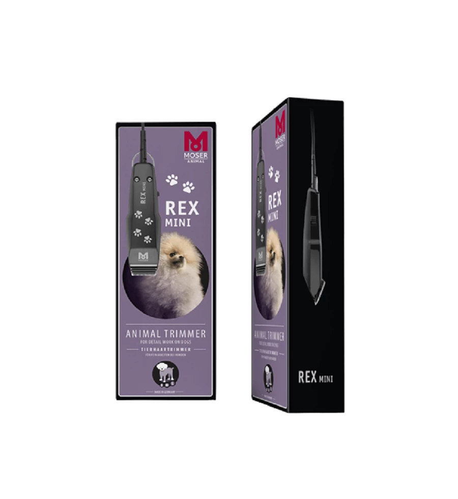 Moser Tondeuse Rex Mini Noir Pour Chien – Image 4