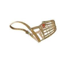 KRUUSE Muselière Plastique Et Cuir T3