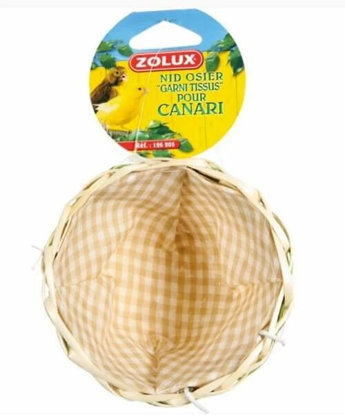 Zolux Nid Canaris Osier Garni – Image 2