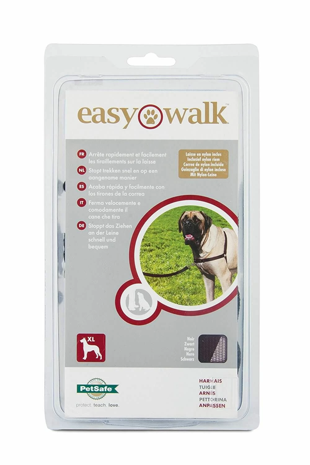 Easy Walk Harnais XL Noir â Image 2
