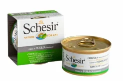 Schesir Filets De Poulet Naturel Pour Chat 14 X 85 G