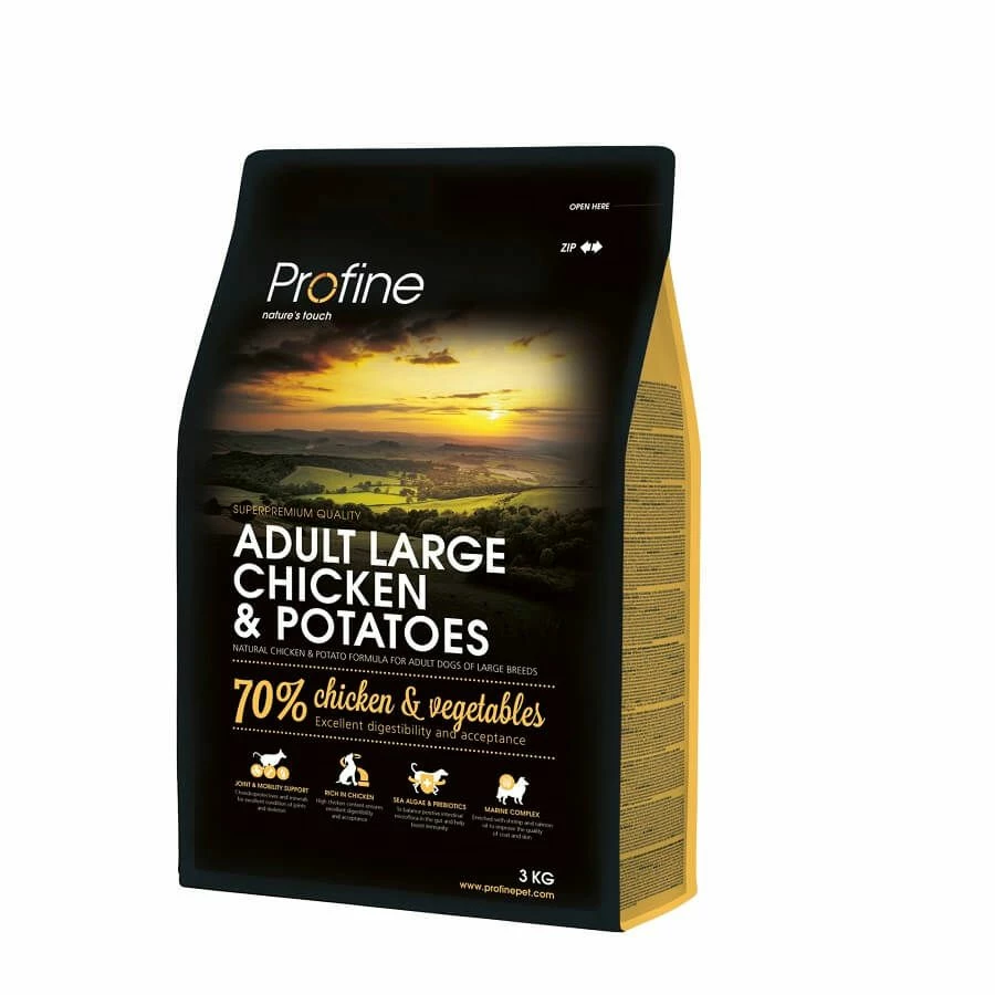 Profine Croquettes Chien Adulte Large Au Poulet 3 Kg