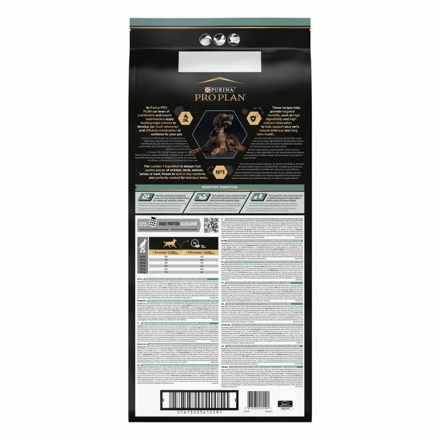 Purina Proplan Chien Adult Large Athletic Sensitive Digestion OptiDigest Agneau 14 Kg – Image 3