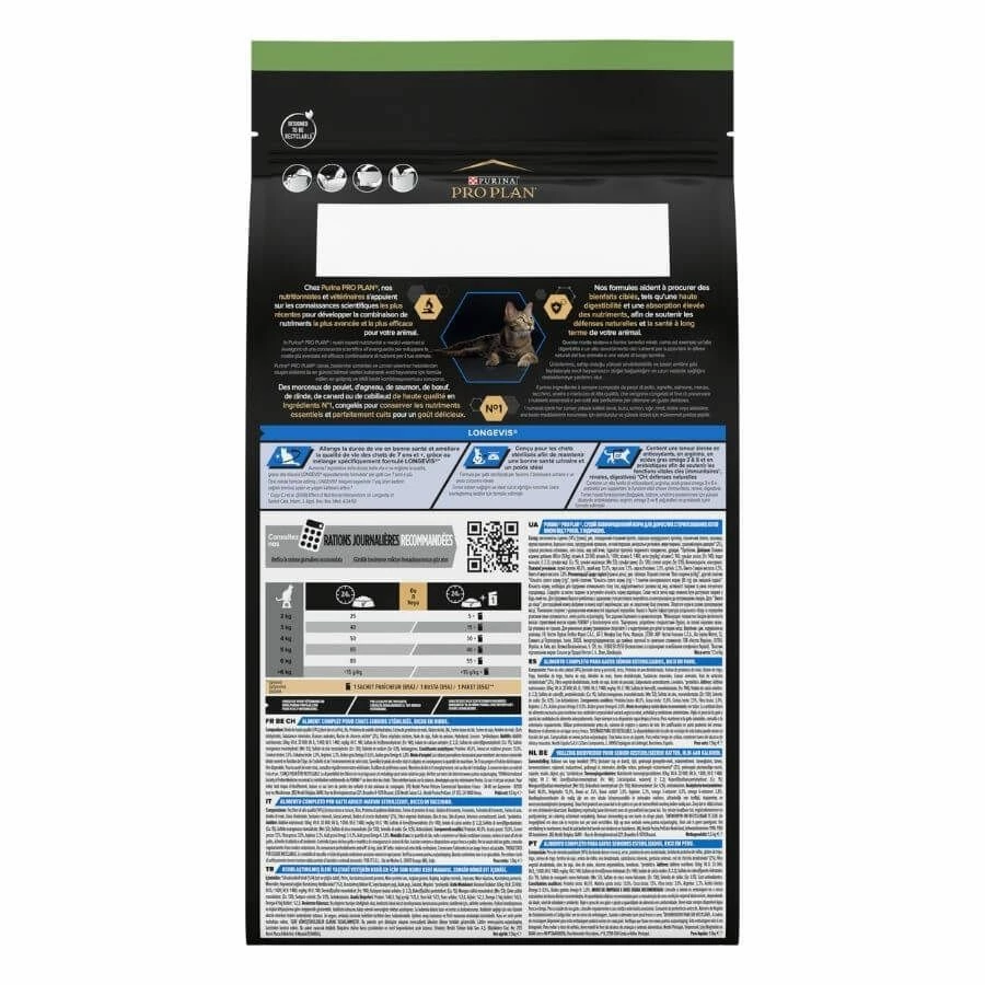 Purina Proplan Longevis Chat Senior Sterilised Dinde 1,5 Kg – Image 7