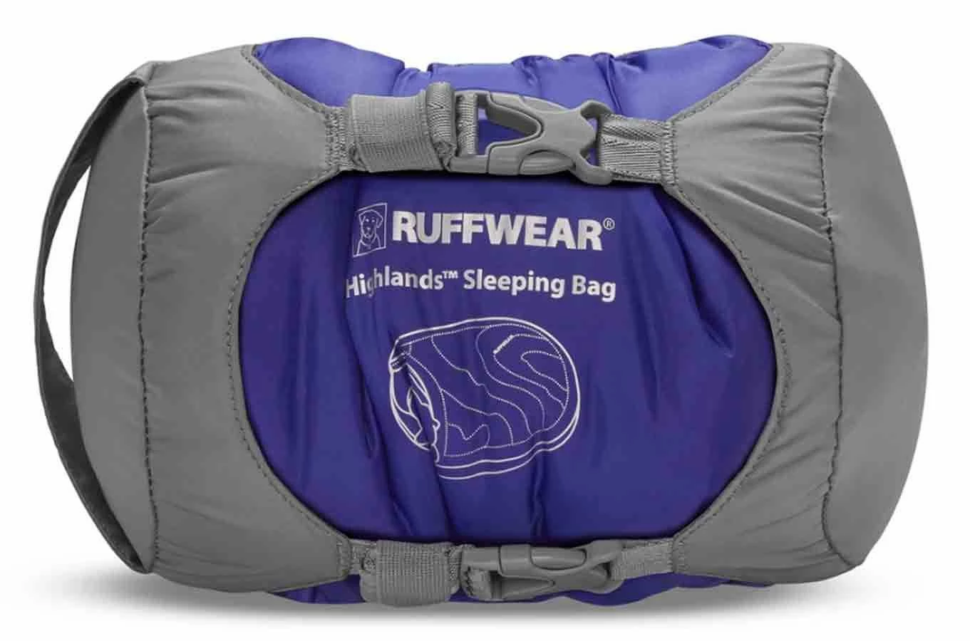Ruffwear Sac De Couchage Chien Highlands Violet L – Image 3