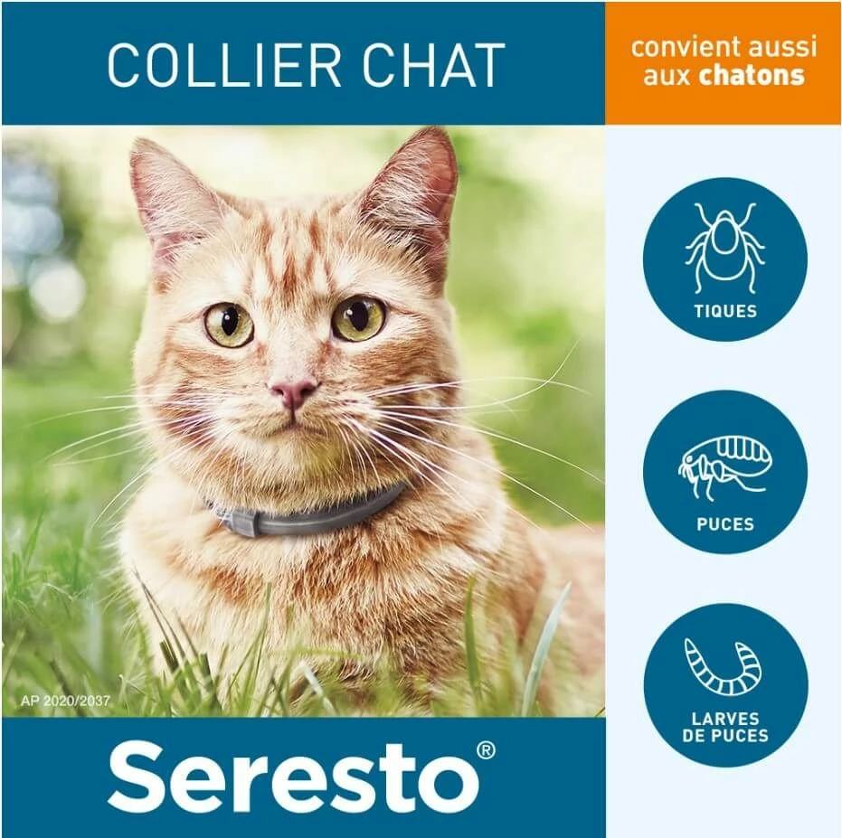 Seresto Collier Antiparasitaire Chat – Image 2
