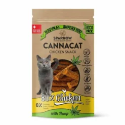Sparrow Bâtonnets CannaCat Poulet Chat 50 G