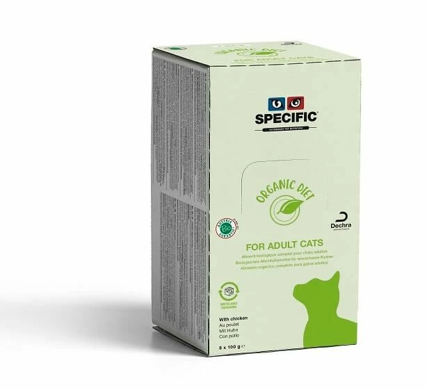 Specific Bio Diet Adult Chat Poulet 8 X 100 G