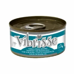 Vibrisse Chat Thon Poisson Bleu Boites 24 X 70 G
