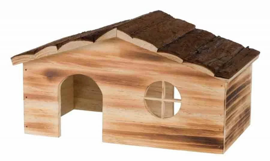 Trixie Natural Living Maison Ragna En Bois Flammé Chinchillas Et Cochons D'inde – Image 2