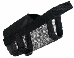 Trixie Muselière Avec Partie Maillée Noir L-XL