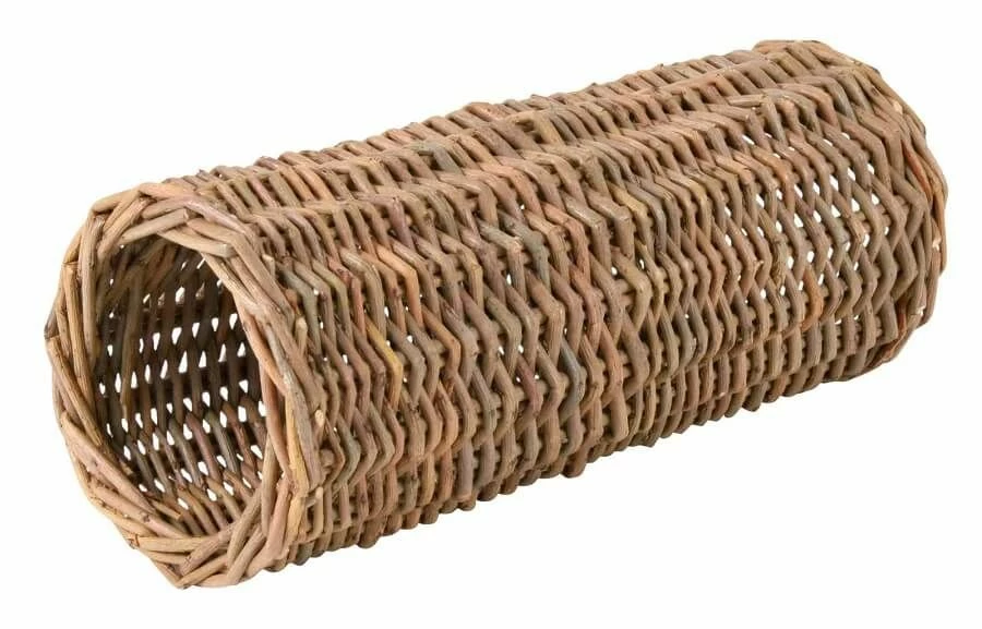 Trixie Tunnel En Osier Pour Hamster Et Souris ø 10 × 25 Cm