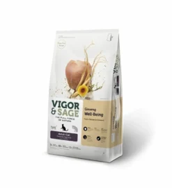 Vigor & Sage Chat Ginseng / Poulet 4 Kg - Destockage