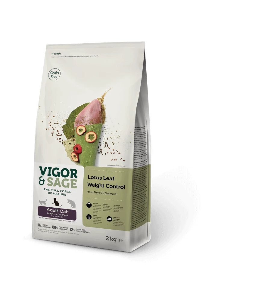 Vigor & Sage Chat Weight Control 2 Kg