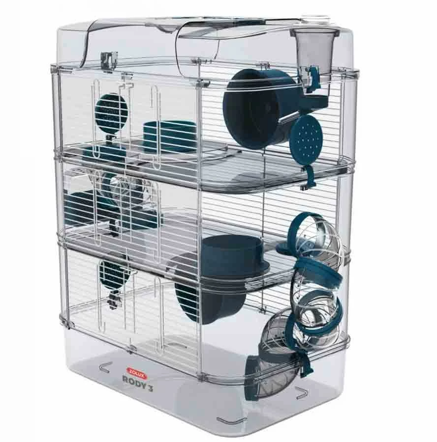 Zolux Cage RODY.3 Trio Bleu