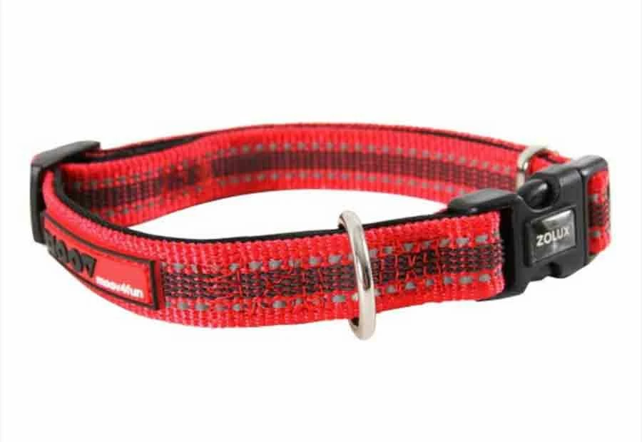 Zolux Collier Réglable MOOV Rouge 15 Mm